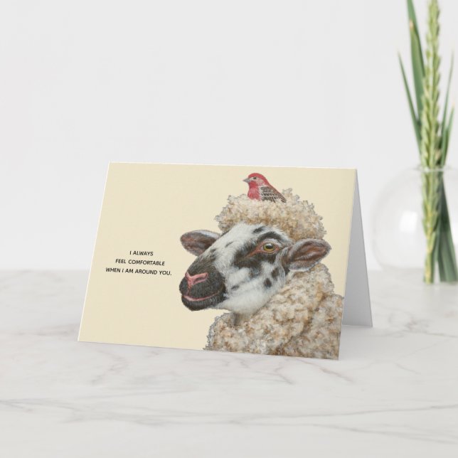 Charlie- und Beatrice-Freundschaftskarte Karte (Vorderseite)