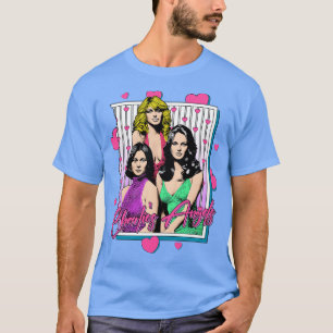 Charlies Angels Hearts Frame T-Shirt