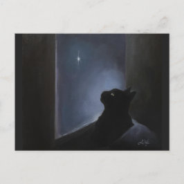 Charlie's Weihnachtsgeist Feiertagspostkarte