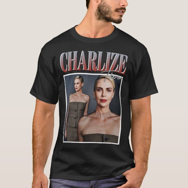 Charlize Theron Classic T - Shirt (Vorderseite)