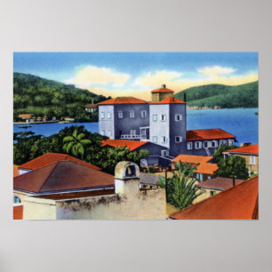 Charlotte Amalie Jungfrau Islands Rum Factory Poster