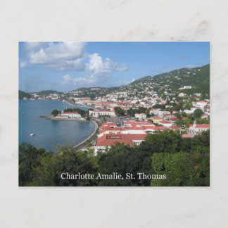 Charlotte Amalie, St Thomas Postkarte