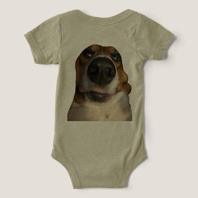 Charlotte Baby-T-Shirt (Design Rückseite)