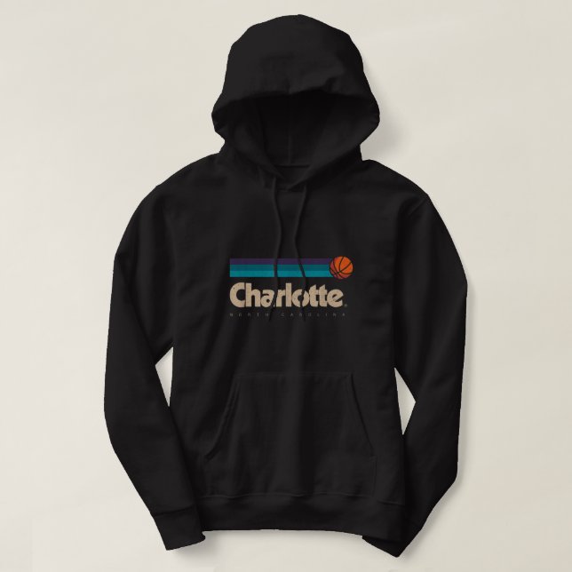 Charlotte Basketball B-Ball City North Carolina Ch Hoodie (Design vorne)
