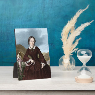 Charlotte Bronte Fotoplatte