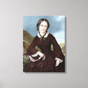 Charlotte Bronte Leinwanddruck