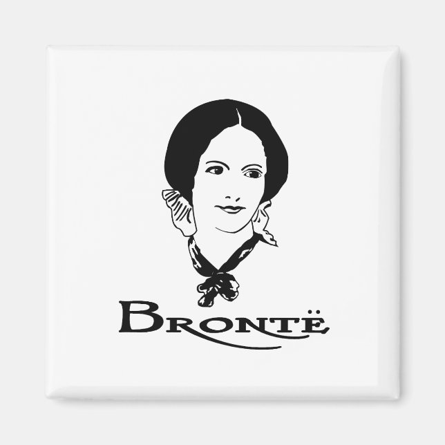 Charlotte Bronte Magnet (Vorne)