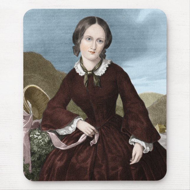 Charlotte Bronte Mousepad (Vorne)