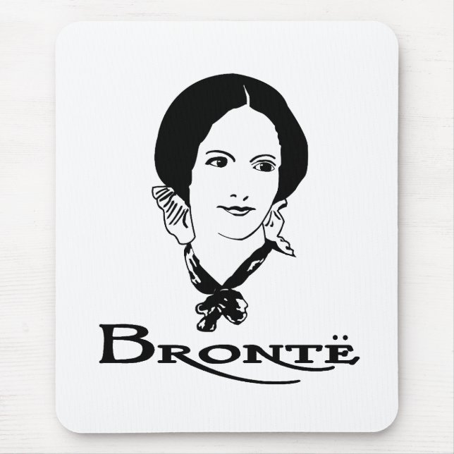 Charlotte Bronte Mousepad (Vorne)