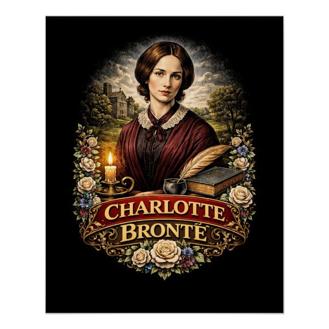 Charlotte Brontë Poster (Vorderseite)