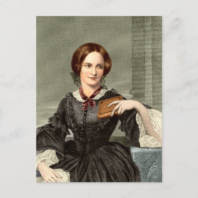 Charlotte Brontë Postkarte (Vorderseite)