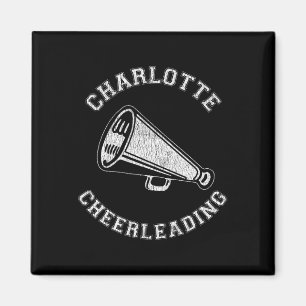 Charlotte Cheer gestresst Retro 90er Cheerleader Magnet
