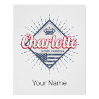 Charlotte City North Carolina Vereinigte Staaten