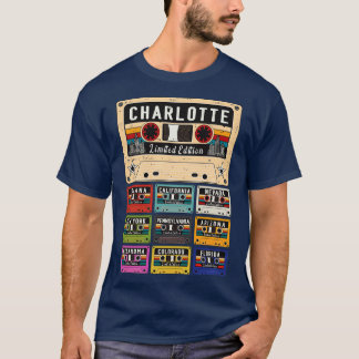 Charlotte City Retro T-Shirt