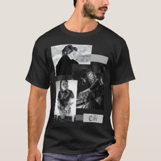 Charlotte de Witte - Schwarz-Weiß Classic T-Shi T-Shirt