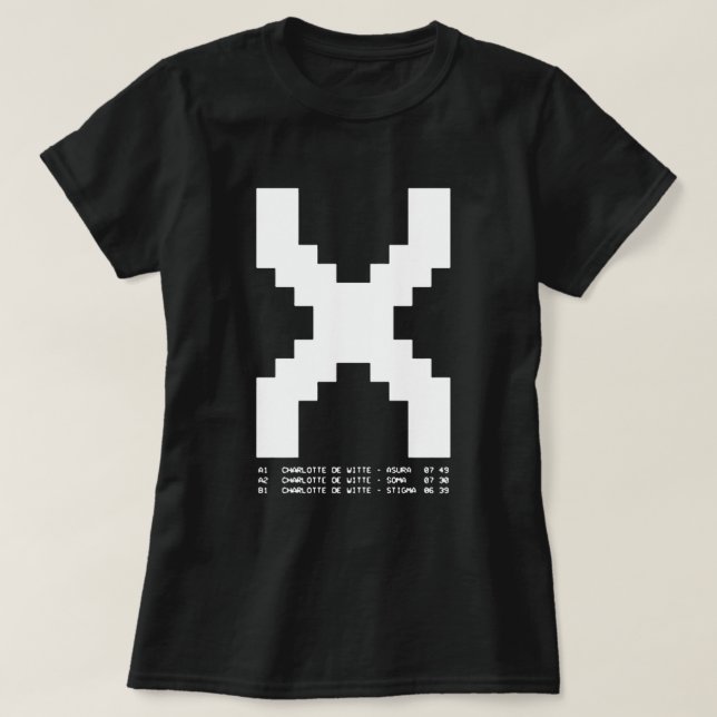 Charlotte de witte X T-Shirt (Design vorne)