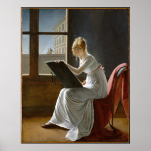 Charlotte du Val d'Ognes von Marie-Denise Villers Poster