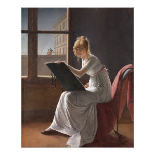 Charlotte du Val d'Ognes von Marie Denise Villers Poster