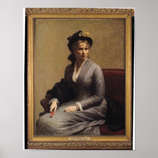 Charlotte Dubourg 1882 Poster (Vorne)