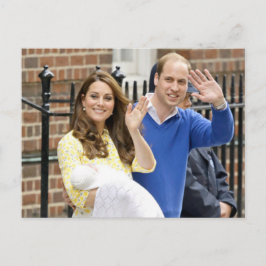 Charlotte Elizabeth Diana - Briten sind Kate Postkarte