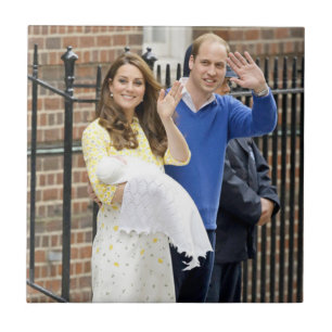 Charlotte Elizabeth Diana - britische Royals Fliese