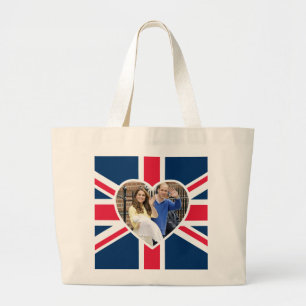 Charlotte Elizabeth Diana - British Will Kate Jumbo Stoffbeutel