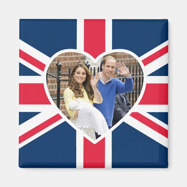 Charlotte Elizabeth Diana - British Will Kate Magnet (Vorne)