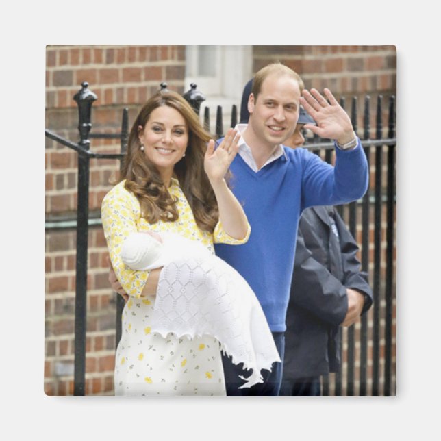 Charlotte Elizabeth Diana - British Will Kate Magnet (Vorne)