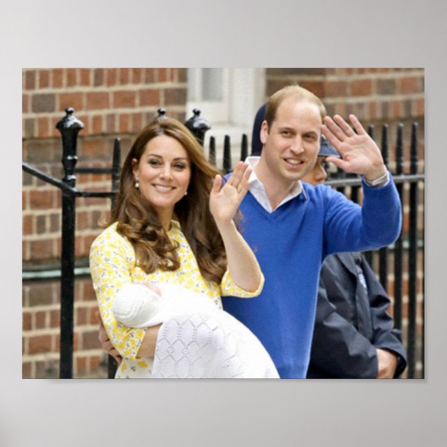 Charlotte Elizabeth Diana - British Will Kate Poster (Vorne)