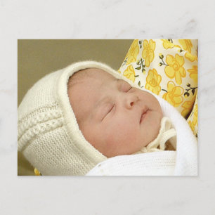 Charlotte Elizabeth Diana - British Will Kate Postkarte