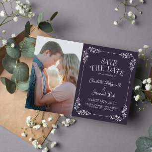 Charlotte Frame Kurierte Farben Save The Date