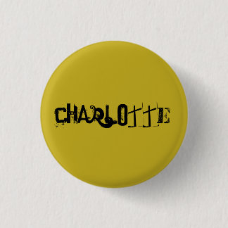 Charlotte frpm Waisen-Schwarzcharaktername Button