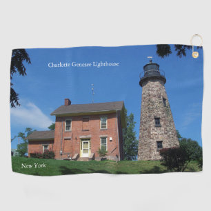 Charlotte Genesee Lighthouse Golfhandtuch