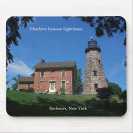 Charlotte Genesee Lighthouse mousepad