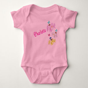 Charlotte-Logo, Baby Bodysuit Baby Strampler