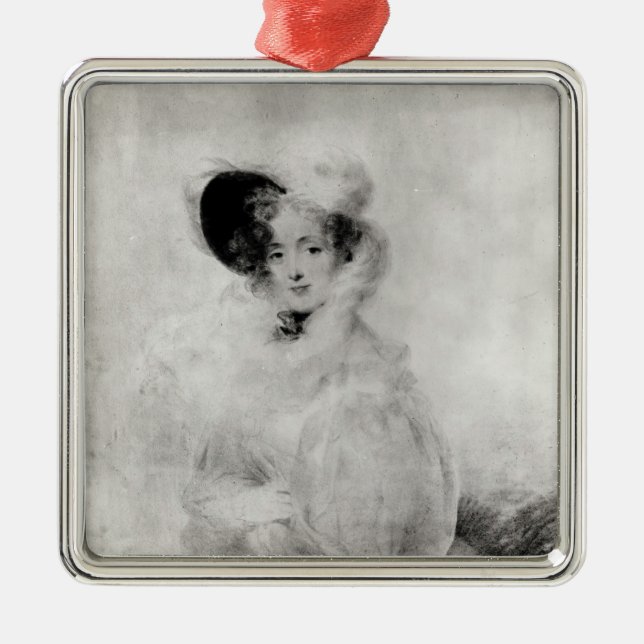 Charlotte Louise Eleonore Adelaide d'Osmond Silbernes Ornament (Vorne)