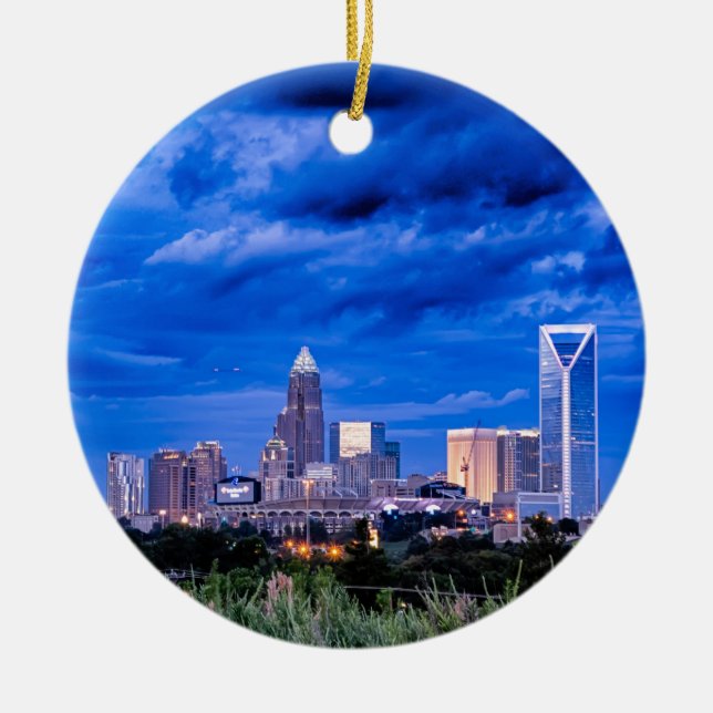 Charlotte nc keramikornament (Vorne)