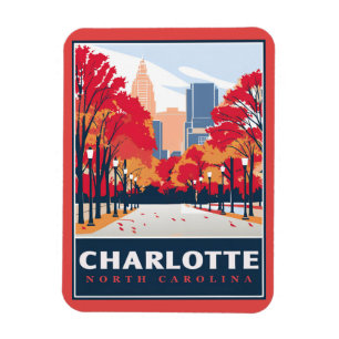 Charlotte, NC Magnet