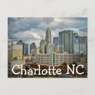 Charlotte NC Postkarte