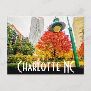 Charlotte NC Postkarte