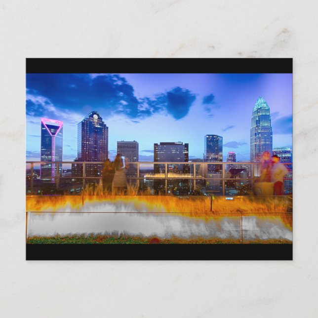 Charlotte nc postkarte (Vorderseite)