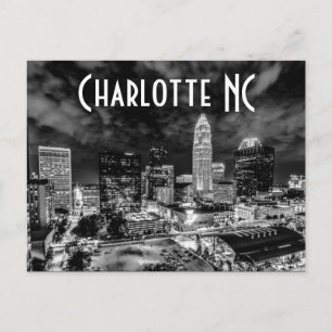 Charlotte NC Postkarte
