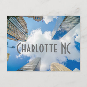 Charlotte NC Postkarte
