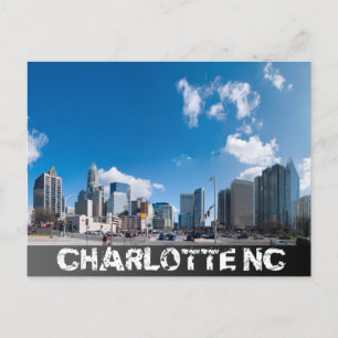 Charlotte nc postkarte