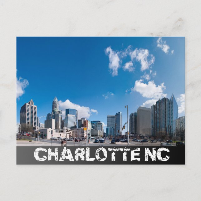 Charlotte nc postkarte (Vorderseite)