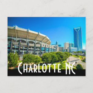 Charlotte NC Postkarte