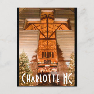 Charlotte NC Postkarte