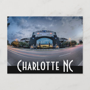 Charlotte NC Postkarte