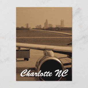 Charlotte NC Postkarte
