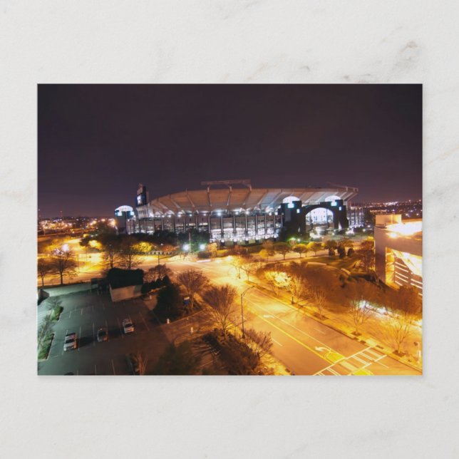 Charlotte-Nc-Stadion Postkarte (Vorderseite)